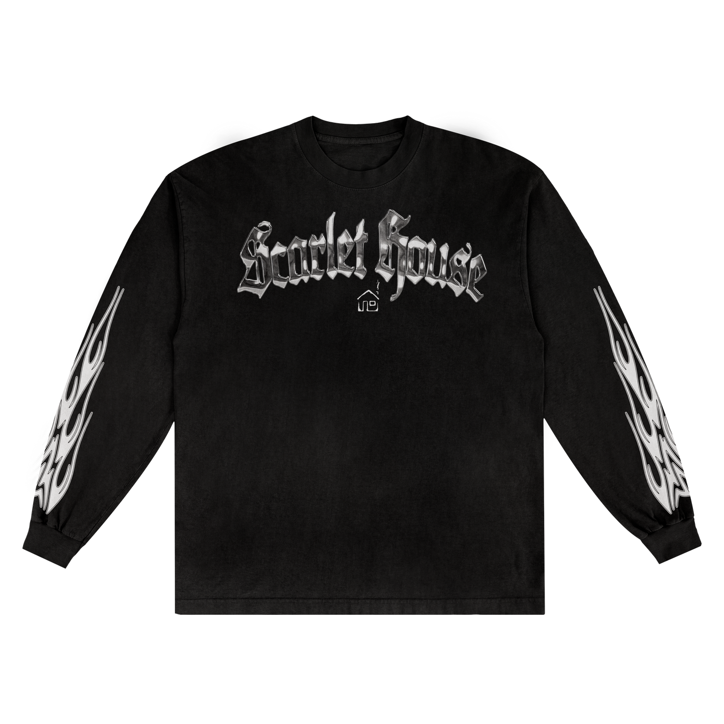 Black Logo Long Sleeve